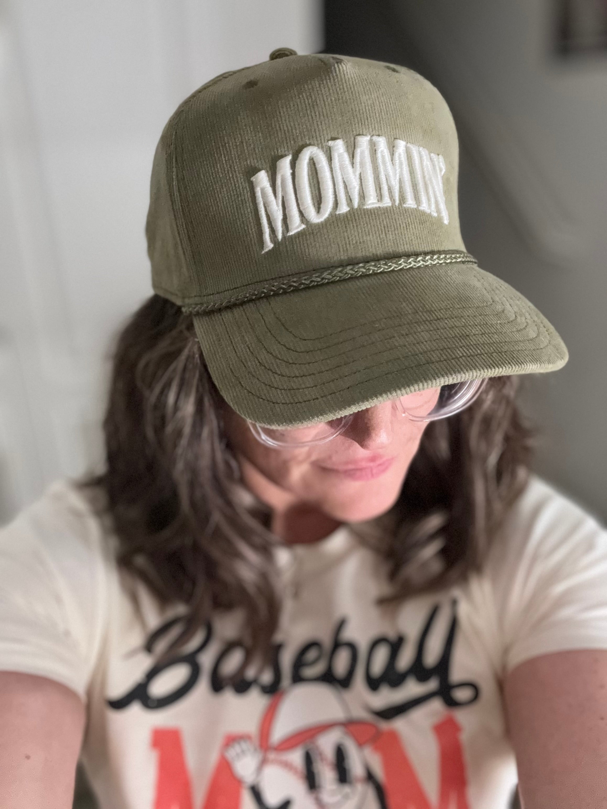 Mommin' 3D Puff Embroidered Hat