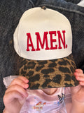 AMEN. 3D Puff Embroidered Hat