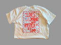 Loves Jesus & America too, pocket tee shirt