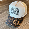 Raise Them Kind of Feral embroidered snap back hat