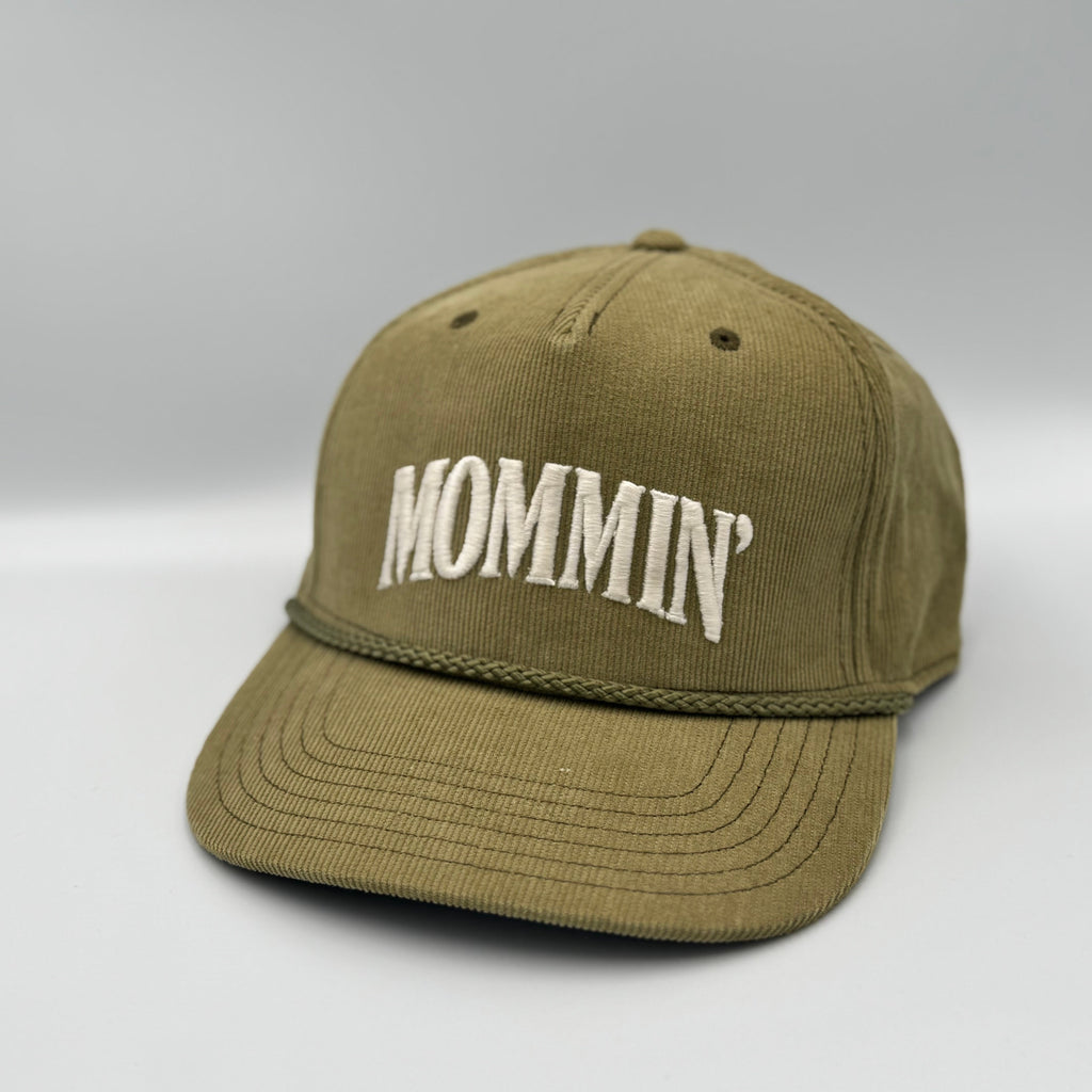 Mommin' 3D Puff Embroidered Structured Trucker Snapback