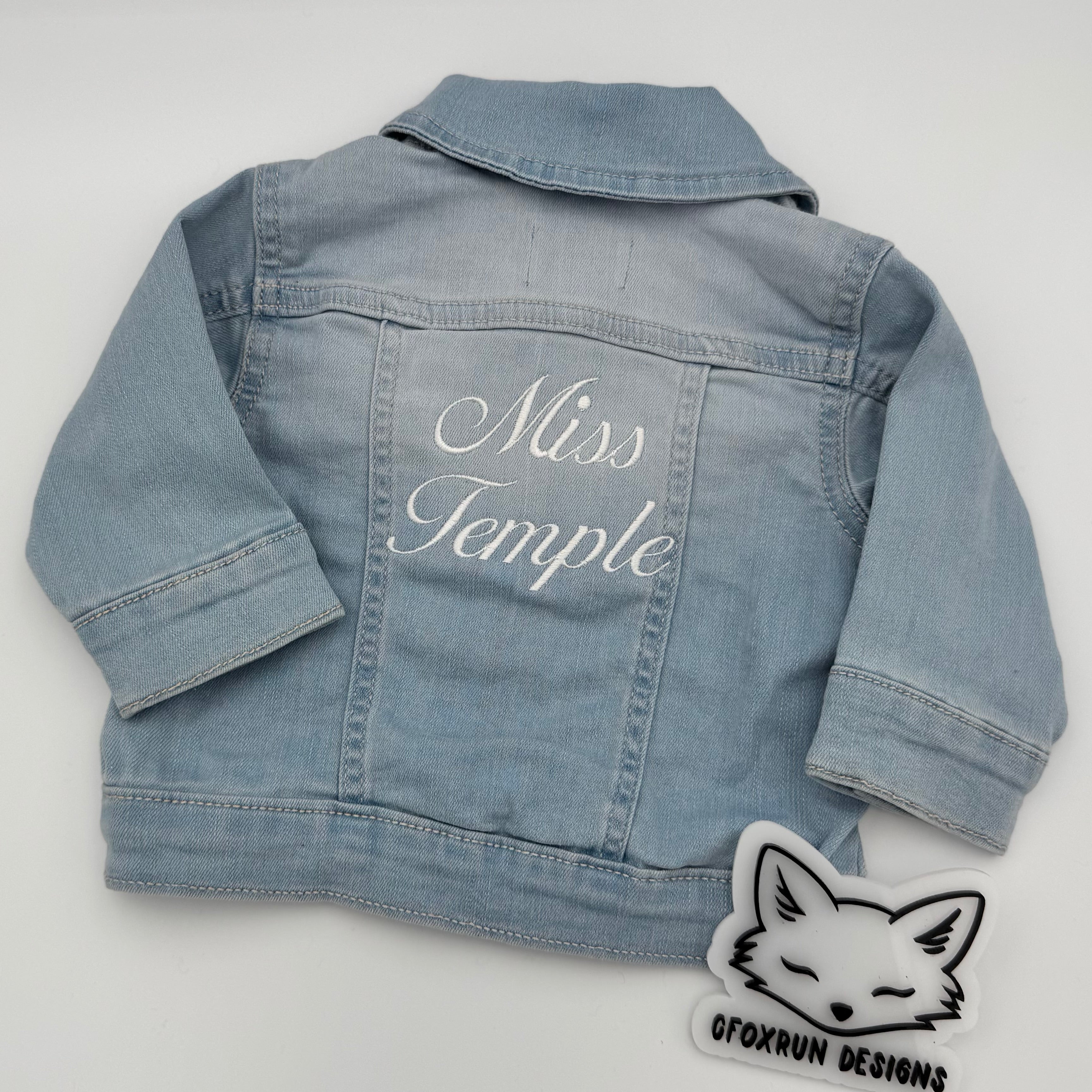 Custom Order | Baby denim jacket