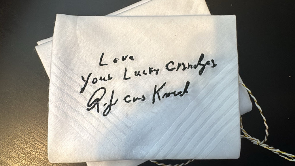 Embroidered Keepsake Hankie