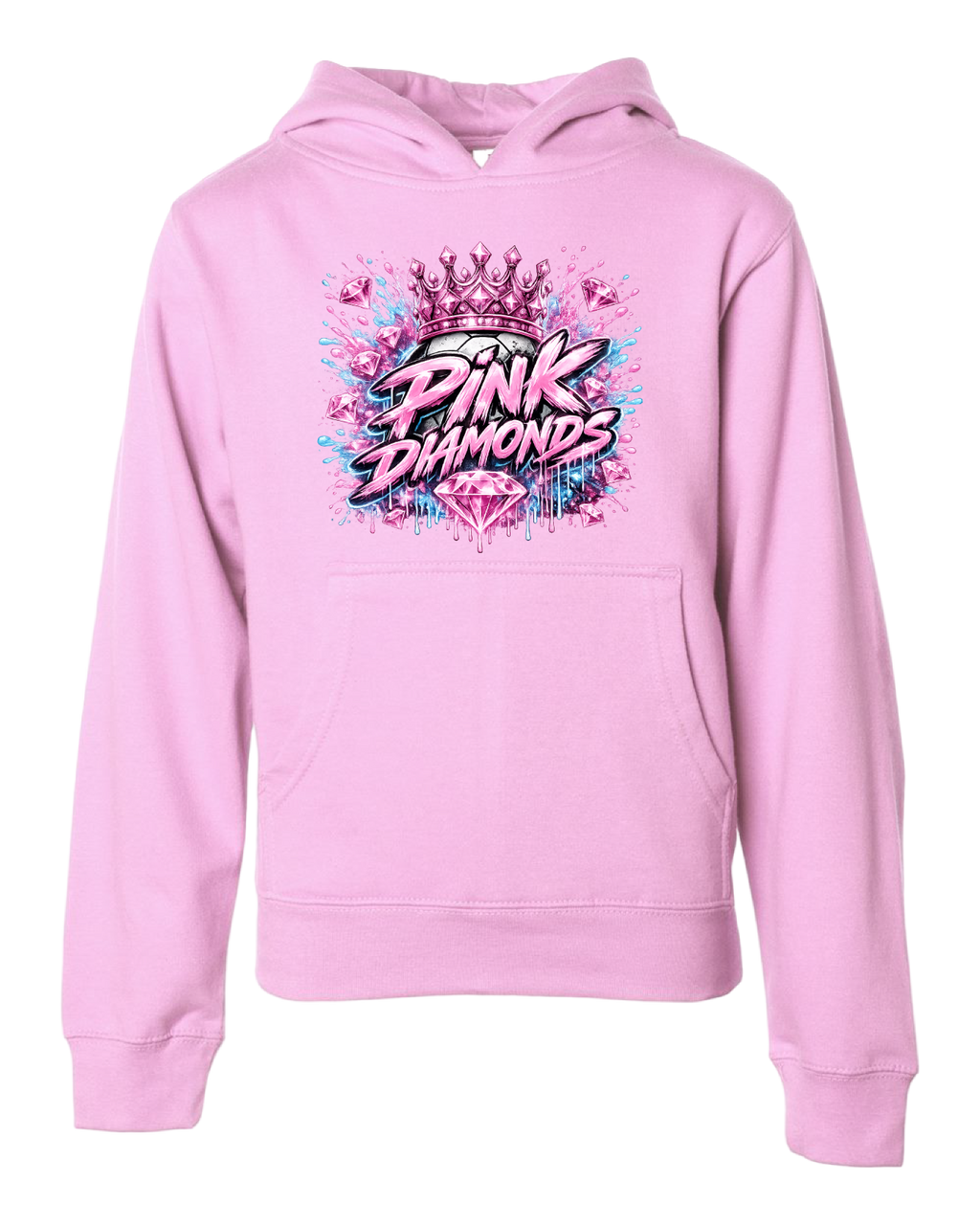 Team Hoodie | Pink Diamonds YOUTH