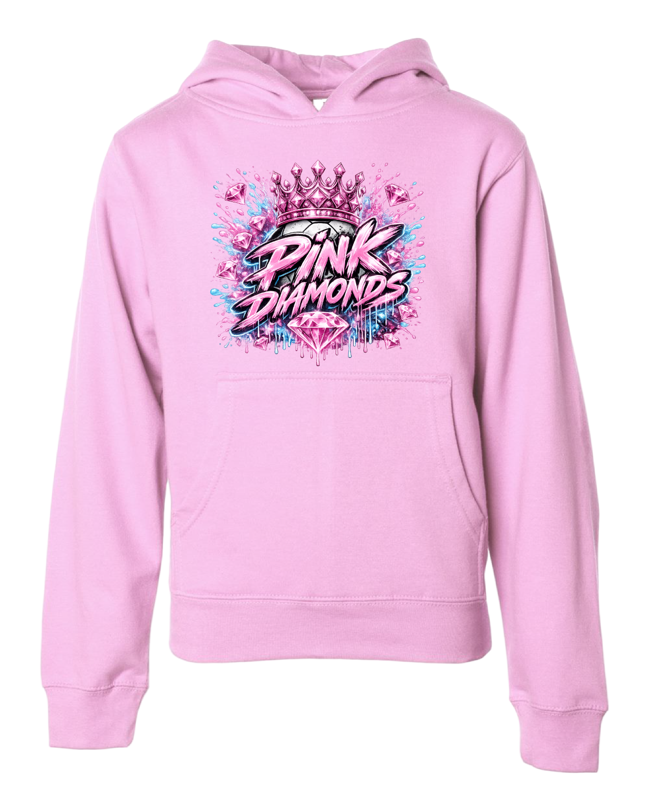 Team Hoodie | Pink Diamonds YOUTH