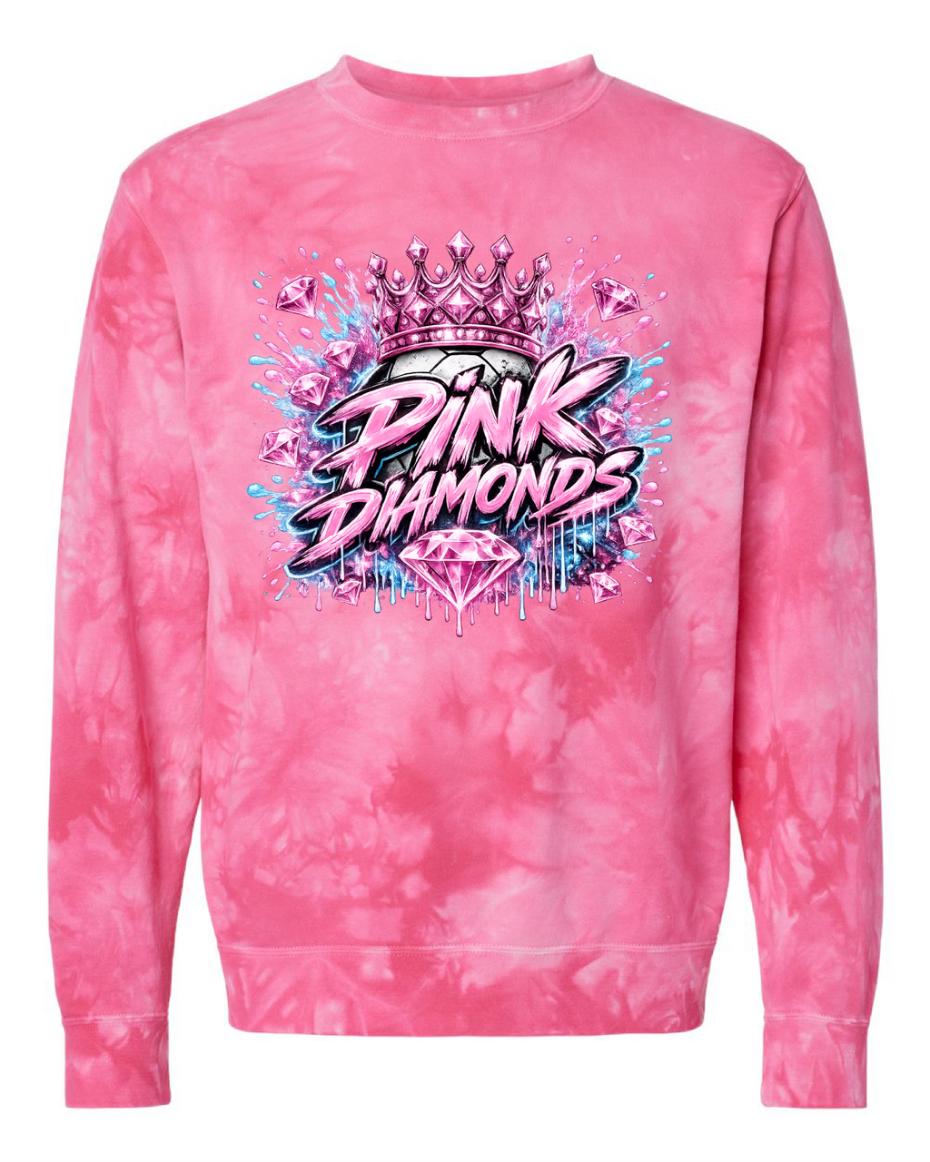 Team Hoodie | Pink Diamonds ADULT