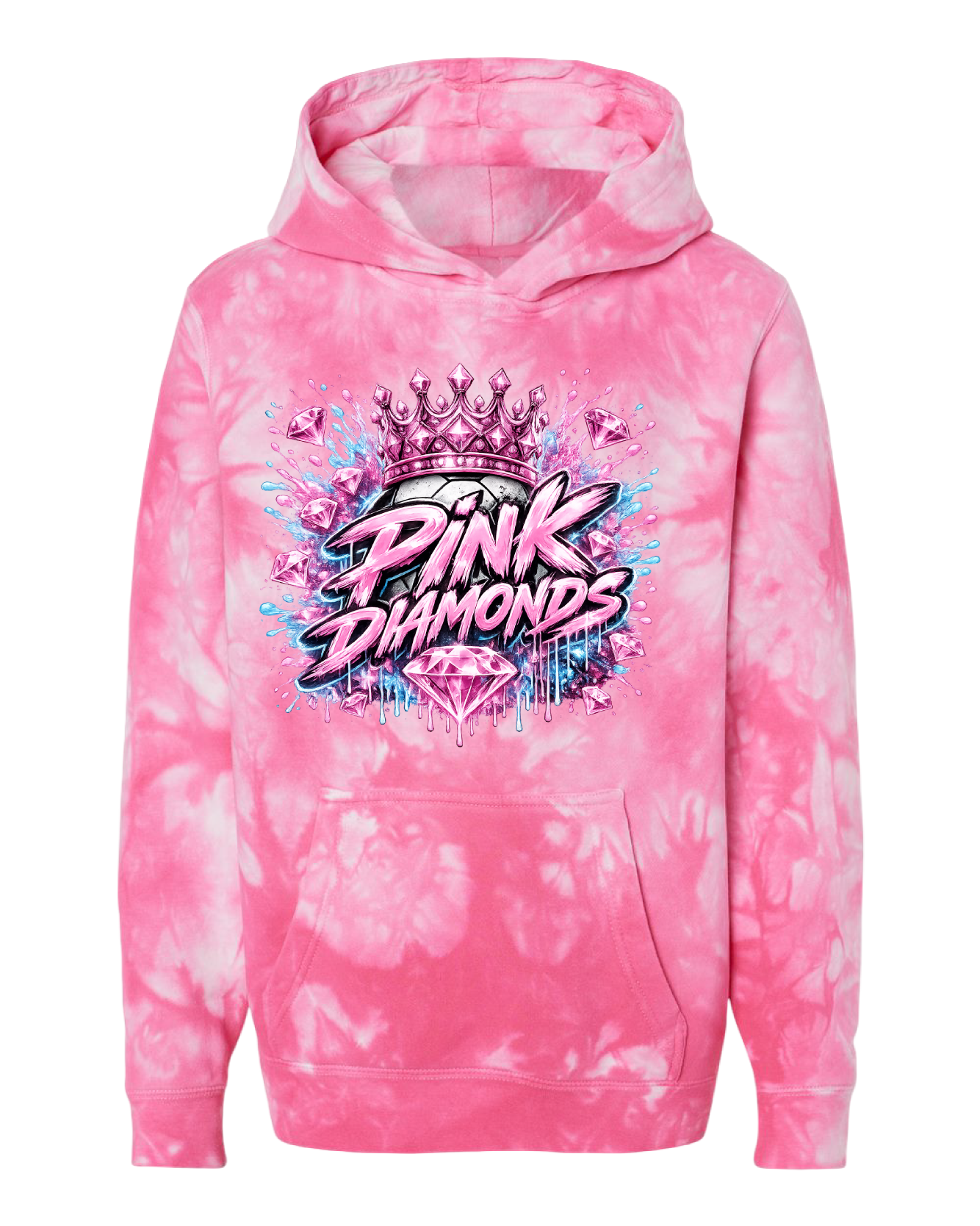 Team Hoodie | Pink Diamonds ADULT