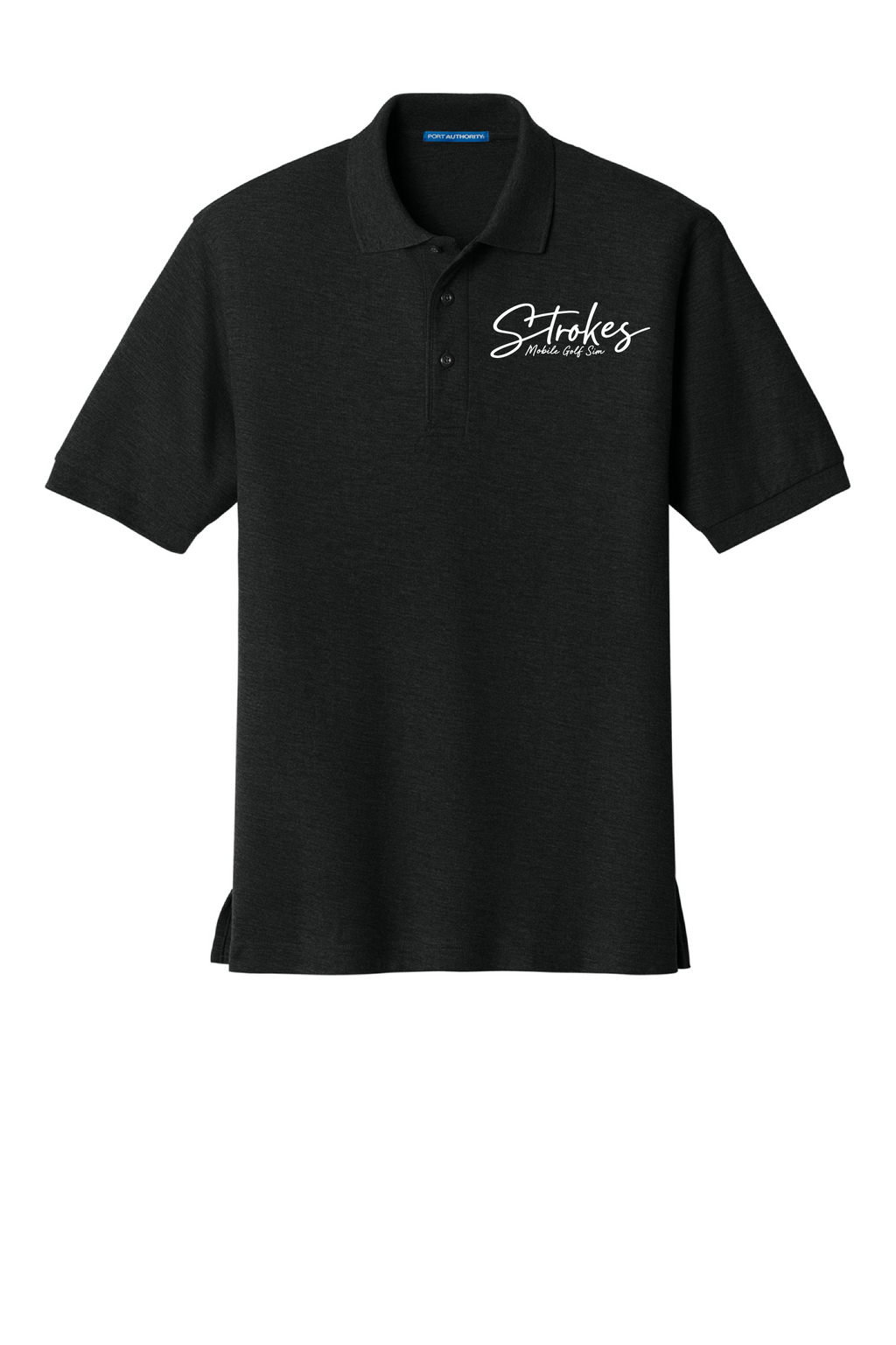 Port Authority Silk Touch Performance Polo with left chest embroidery