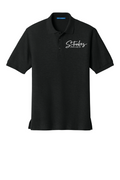 Port Authority Silk Touch Performance Polo with left chest embroidery