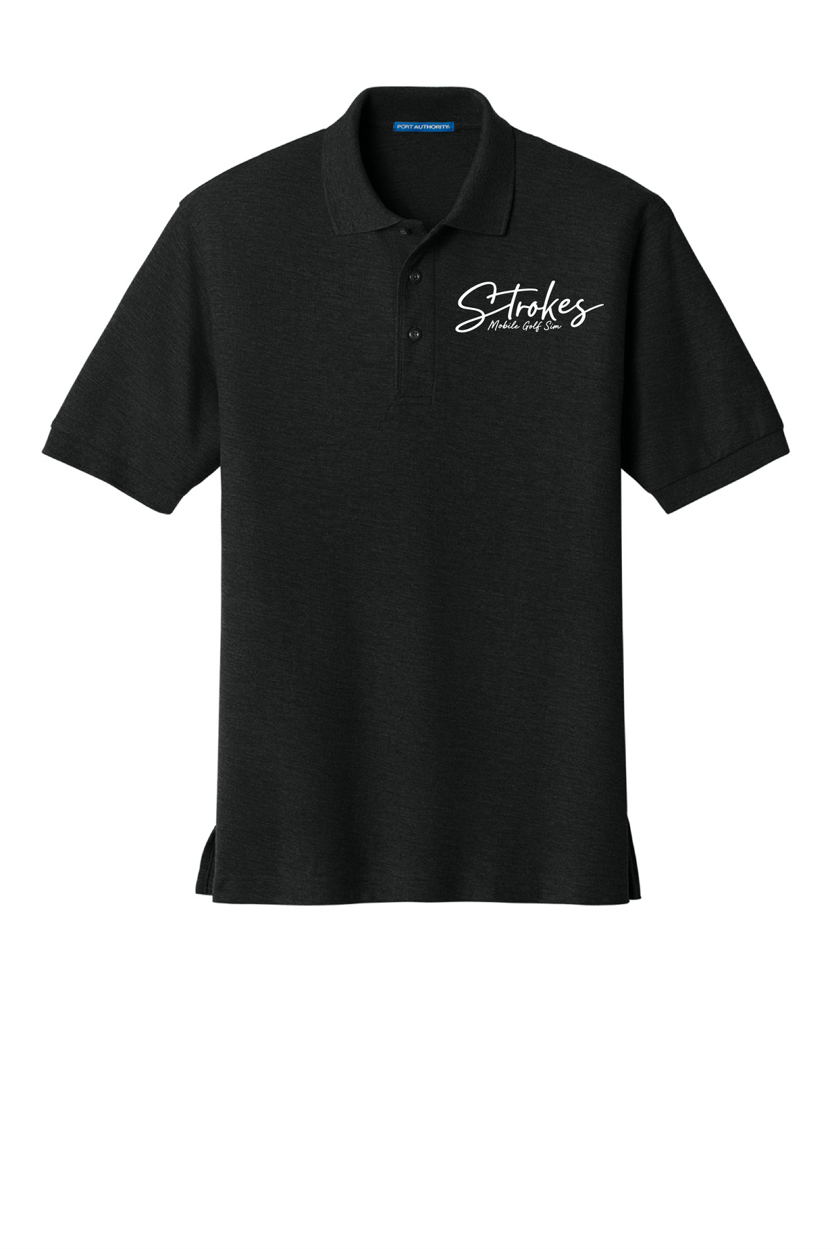 Port Authority Silk Touch Performance Polo with left chest embroidery