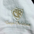 Embroidered CTR Towel for baptism, LDS Gift
