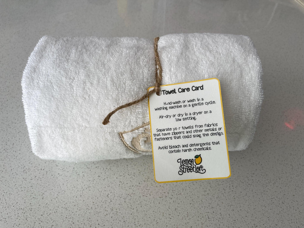 Embroidered CTR Towel for baptism, LDS Gift