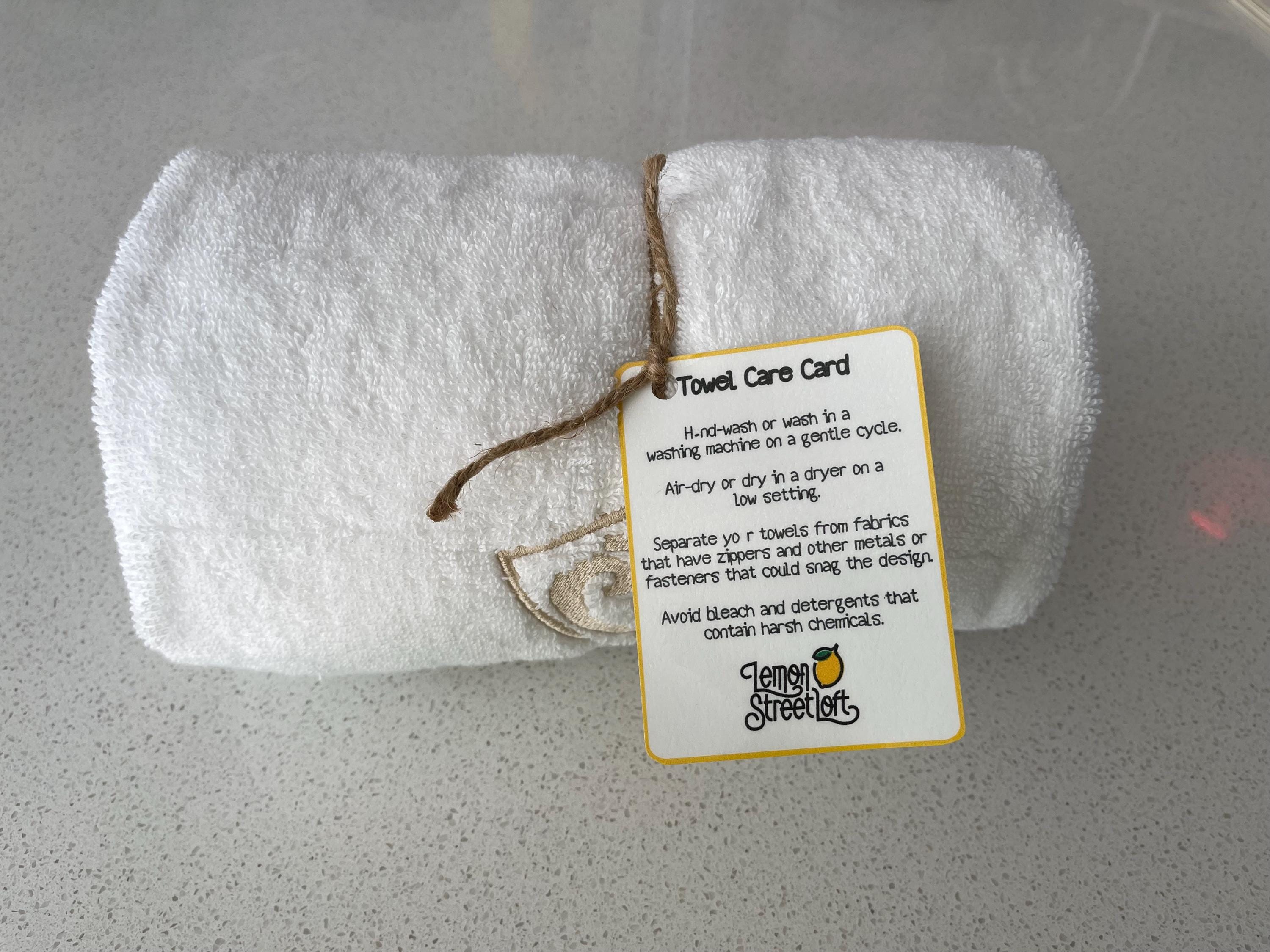 Embroidered CTR Towel for baptism, LDS Gift